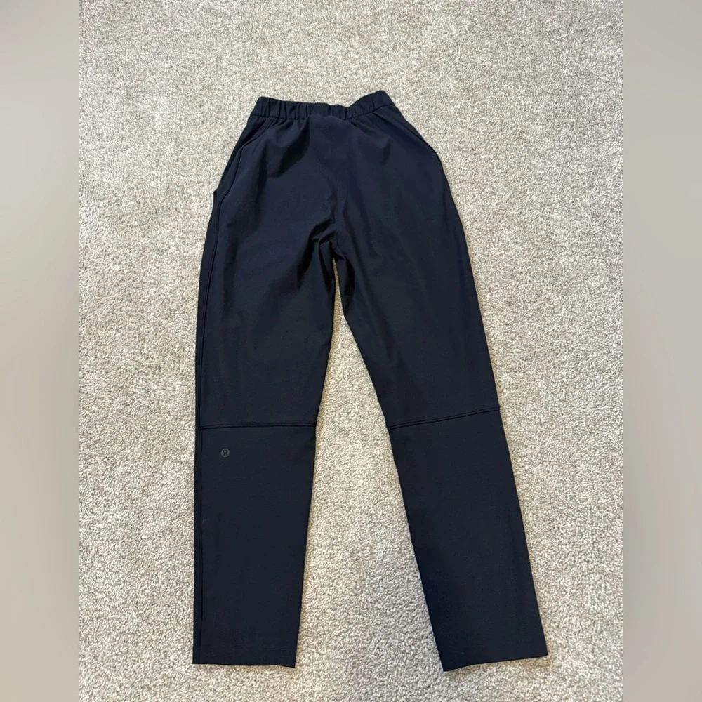 Lululemon Essential High-Rise Trouser Black 2 - Picture 9 of 11